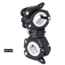 Load image into Gallery viewer, Bicycle Light Bracket Bike Lamp Holder LED Headlight Pump Stand Quick Release Mount 360 Degree Rotatable Universal Flashlight Mount Holder Mount Bicycle Mounting Bracket Flashlight Holder