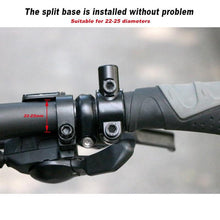 Load image into Gallery viewer, New Scratch Resistant Glass Lens Rear View Mirror Bike Cycling Clear Wide Range Back Sight Rearview Reflector Adjustable Handlebar Rotatable Bicycle Rear View Glass Mirror Wide Angle Acrylic Safety Mirror New Scratch Resistant Glass Lens