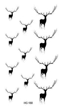 Load image into Gallery viewer, Luxury Head Deer Waterproof Temporary Stickers Tattoo Modern Colorful Tatoo For Women Men