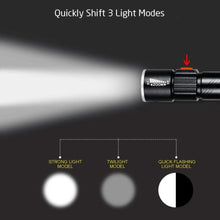 将图片加载到图库查看器,3 IN 1 Bike Bicycle Light Set USB LED Waterproof Super Bright Zoom Headlight Super Bright 3 Light Modes Bicycle Light Set Flashlight Easy Installs In Seconds Fits All Bicycles Powerful Bright Light 8000 Lumen