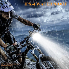将图片加载到图库查看器,3 IN 1 Bike Bicycle Light Set USB LED Waterproof Super Bright Zoom Headlight Super Bright 3 Light Modes Bicycle Light Set Flashlight Easy Installs In Seconds Fits All Bicycles Powerful Bright Light 8000 Lumen