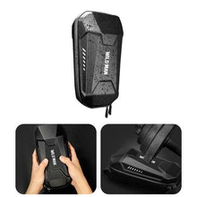 Load image into Gallery viewer, Electric Scooter Front Bag Waterproof EVA Hard Shell Bags Reflective Handlebar Hanging Bag Storage Bag Hard Shell Waterproof Scooter Storage Bag For Kick Scooters Folding Bike