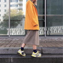 将图片加载到图库查看器,Black Womens Breathable Sneakers Spring Mesh Sneakers Woman Elegant Casual Sneakers Outdoor Sport Summer Couple Cushion Flats Running Womens Sneakers