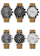 Load image into Gallery viewer, New Top Luxury Mens Watch Quartz Clock Waterproof Classic Automatic Chronograph Military Wrist Watches for Men