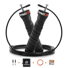 将图片加载到图库查看器,Unisex Jump Rope Speed Weighted Jump Ropes Adjustable Wire Skipping Rope Cable Ball Bearings Regular Rope With Extra Speed Cable Ball Bearings Anti-Slip Handle For Double Unders Outdoor Workout