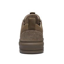 将图片加载到图库查看器,Luxury Leather Men's Sneakers Lace Up Mens Casual Outdoor Canvas Shoes Handmade Fashion Walking Sneakers Comfortable Modern Design Sneakers For Man