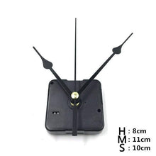 Load image into Gallery viewer, Quartz Clock Repair Movement Hands For Silent Large Wall Clock Non-Ticking Hands Quartz Wall Clock Movement Mechanism Repair Parts Replacement with 3 Different Pairs of Hands Repair Clock Mechanism Parts