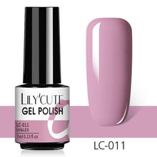 Load image into Gallery viewer, Luxury Metallic Womens Nail Polish Silver Rose Permanent UV Gel Nail Varnish Elegant Luxury Metal Effect More Collor For Girls