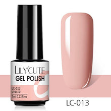 Load image into Gallery viewer, Luxury Metallic Womens Nail Polish Silver Rose Permanent UV Gel Nail Varnish Elegant Luxury Metal Effect More Collor For Girls