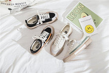将图片加载到图库查看器,Womens New Spring Fashion Canvas Casual Flats Striped Vulcanize Fashion Style Sneakers Low-Cut Trainers Canvas Flat Sneakers Casual Slip On Canvas Comfortable Design