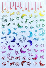 Load image into Gallery viewer, Merry Christmas Nail Art Decals Decoration Self Adhesive Nail Art Stickers Manicure Design White Snow Sticker for Nail Design Xmas Gift Nails Snowflake Nail Art Stickers Decals Christmas Nail 3D Self Adhesive Nail Stickers for Acrylic Nails Snowflake