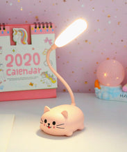Load image into Gallery viewer, Children Desk Lamp LED Bedside Table Lamp Flexo Balance Light Gooseneck Drawing Iluminaria For Study Badroom Decor Cute Bear Cute Study Lamps for Bedroom Décor