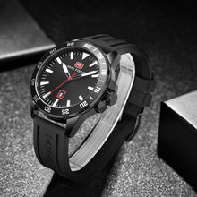 Load image into Gallery viewer, Sport Orange Mens Watch Waterproof Quartz Analog Watches Fashion Silicone Strap Classic Design For Men