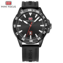 Load image into Gallery viewer, Sport Orange Mens Watch Waterproof Quartz Analog Watches Fashion Silicone Strap Classic Design For Men
