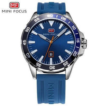 Load image into Gallery viewer, Sport Orange Mens Watch Waterproof Quartz Analog Watches Fashion Silicone Strap Classic Design For Men