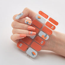 将图片加载到图库查看器,Full Cover Nail Stickers Designer Nail Decals Fashion Five Sorts of Nail Stickers Nail Sticker set Nail Decoration Nail Strips 3D Nail Art Stickers Decal Slider Template Diy Nail Tool Decorations Nail Art Design Self Adhesive Luxury Designer Nail Sticker