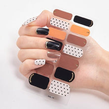 将图片加载到图库查看器,Full Cover Nail Stickers Designer Nail Decals Fashion Five Sorts of Nail Stickers Nail Sticker set Nail Decoration Nail Strips 3D Nail Art Stickers Decal Slider Template Diy Nail Tool Decorations Nail Art Design Self Adhesive Luxury Designer Nail Sticker