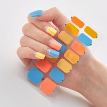 将图片加载到图库查看器,Full Cover Nail Stickers Designer Nail Decals Fashion Five Sorts of Nail Stickers Nail Sticker set Nail Decoration Nail Strips 3D Nail Art Stickers Decal Slider Template Diy Nail Tool Decorations Nail Art Design Self Adhesive Luxury Designer Nail Sticker