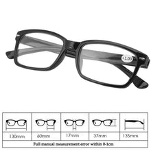 Load image into Gallery viewer, Ultra Light Reading Glasses Presbyopia Eyeglasses Diopter Reading Glasses For Men Metal Quality Classic Frame Computer Readers Reading Glasses with Comfort Spring Hinges for Men and Women 1.0 1.5 2.0 2.5 3.0