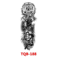 Load image into Gallery viewer, Full Arm Large Size Sleeve Temporary Sticker Dragon Tattoo Waterproof Body Art Realistic 3D Design For Mens