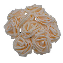 Load image into Gallery viewer, New Artificial 10/20/30 Heads 8cm PE Foam Rose Flowers Bride Bouquet Flower For Wedding Party Decorative Scrapbooking Flower Silk Roses for Wedding Centerpieces Bridal Show Bouquets Party Home Flowers Decoration