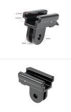 将图片加载到图库查看器,Bicycle Headlight Holder Front LED Lamp Buckle Quick Mount Release Helmet Adaptor Bracket Light Switch 360°Rotation Flashlight Mount Holder Bicycle Cycle Bike Front Torch Mount LED Headlight Holder Clip Clamp Rubber For Diameter Flashlight