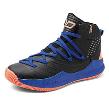 将图片加载到图库查看器,Basketball Black White Ankle Boots Mens Shoes Cushioning White Training Breathable Outdoor High Quality Sports Mens Sneakers Non Slip Outdoor Sneakers Cushioning Workout Sport Design