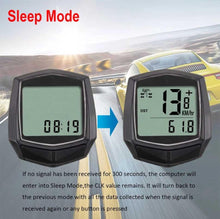 Load image into Gallery viewer, Multifunction Waterproof Wired Digital Bike Ride Speedometer Odometer Bicycle Cycling Speed Counter Table Bicycle Waterproof Cycling Computer Multifunction Odometer Stopwatch Riding Clock Wired Digital Backlight