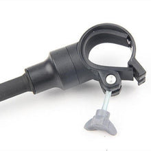 Load image into Gallery viewer, Long Bicycle Rearview Handlebar Round Mirrors For Mountain Road Bike Motorcycle Bendable Hose Adjustable Rearview Mirror Bicycle Rear View Mirrors With Wide Angle Acrylic Convex Safety Rotatable Bicycle Mirror