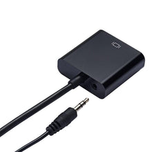 Load image into Gallery viewer, HD 1080P HDMI Compatible To VGA Adapter Converter Cable Gold-Plated HDMI to VGA Adapter For Laptop TV To Projector Display HDTV
