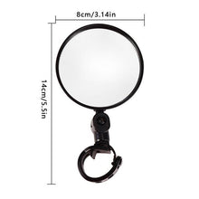 Load image into Gallery viewer, New Bicycle Adjustable Rearview Mirror Road Bike Safety Tool Handlebar Back Eye Cycling Rear View Mirrors Rotatable And Adjustable Shockproof Convex Wide Angle Universal Back Rear View Mirrors