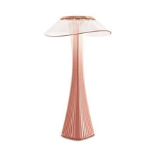 将图片加载到图库查看器,LED Desk Lamp Dimmable Protection Eyes USB Charging Smart Touch Switch Bedside Lamps Transparent Crystal Creative Table Light Decorative Table Lamp Cute Study Lamps for Bedroom Décor