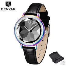 将图片加载到图库查看器,New Fashion Women's Watches Casual Sport Leather Strap Waterproof Analog Quartz Watch