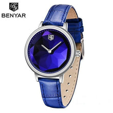 将图片加载到图库查看器,New Fashion Women's Watches Casual Sport Leather Strap Waterproof Analog Quartz Watch