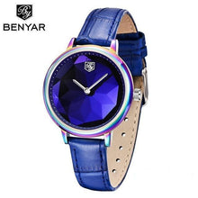 将图片加载到图库查看器,New Fashion Women's Watches Casual Sport Leather Strap Waterproof Analog Quartz Watch