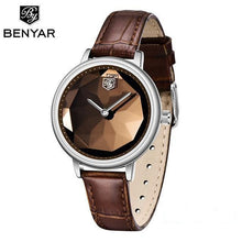 将图片加载到图库查看器,New Fashion Women's Watches Casual Sport Leather Strap Waterproof Analog Quartz Watch