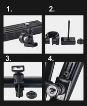 Load image into Gallery viewer, Bike Light USB Rechargeable 3000 Lumens Bike Headlight LED Super Bright Flashlight Front Lights And Back Rear Light Adjustable Lightness Waterproof And Large Capacity Battery 10000mAh