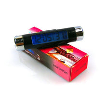 Load image into Gallery viewer, Car Digital Clock Temperature Display Electronic Clock Car Temperature Clock Universal Auto Dashboard Digital Clocks with Black Light And LCD Screen Adjustable Vehicle Temperature Thermometer Auto Electronic Clock LED Backlight Digital Display Clock