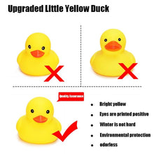 Load image into Gallery viewer, Yellow Small Bike Duck Bicycle Bell Luminous Normal Duck Ducky Bicycle Airscrew Helmet Wind Motor Riding Cycling Lights Horn Rubber Duck Helmet Bike Horn Bell Car Decoration Bicycle Horn