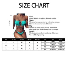 Load image into Gallery viewer, Women Luxury Leopard High Waist Bikini Swimsuit Women's Push Up Bra Tie Side Cutout Bikini Set High Cut Padded Solid Bating Suit Swimwear Female Bikini Set Bathing Suit
