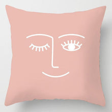 Load image into Gallery viewer, Pink Feather Pillowcase Decorative Sofa Cushion Case Bed Pillow Cover Soft Decorative Square Throw Pillow Cover Cushion Covers Pillow Case Home Decor Decorations for Sofa Couch Bed Chair Home Decor Car Cushion Cover Cute Pillow Case 45X45CM