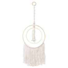 Load image into Gallery viewer, Handmade Wall Art Home Wall Decor Woven Hanging Tapestry Tassel Wind Chimes Wall Hanging Ornaments Hand Macrame Wall For Wall Wedding Living Room Gallery Patio Apartment Yard Decor