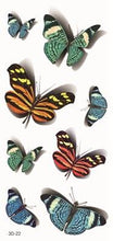 Load image into Gallery viewer, Elegant Waterproof Temporary Butterfly Sticker Tattoo Fake Halloween Party Tattoo For Woman Girls