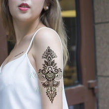 Load image into Gallery viewer, Elegant Waterproof Temporary Butterfly Sticker Tattoo Fake Halloween Party Tattoo For Woman Girls