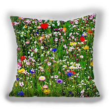 将图片加载到图库查看器,Bright Red Flower Cushion Cover Home Fashion Decoration Red Orange Pink Poppy Flowers Decorative Throw Pillow Cover Case Cushion Home Living Room Pillow Case Super Soft Short Plush Cushion Cover 45x45CM
