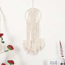 Load image into Gallery viewer, Handmade Wall Art Home Wall Decor Woven Hanging Tapestry Tassel Wind Chimes Wall Hanging Ornaments Hand Macrame Wall For Wall Wedding Living Room Gallery Patio Apartment Yard Decor