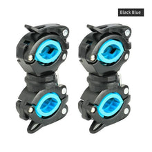 Load image into Gallery viewer, Bicycle Light Bracket Bike Lamp Holder LED Headlight Pump Stand Quick Release Mount 360 Degree Rotatable Universal Flashlight Mount Holder Mount Bicycle Mounting Bracket Flashlight Holder