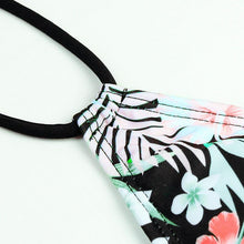 将图片加载到图库查看器,Swimwear Woman Swimsuit Bikini New Push Up Bikini Set Bathing Suit Women's Bikini Swimsuits Floral Printed Bathing Suits For Women 2 Piece Bikini Women Floral Print Beachwear Two Piece Suit