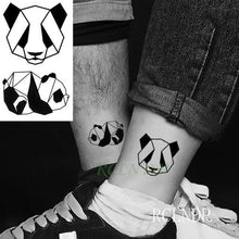 Load image into Gallery viewer, Waterproof Animal Temporary Tattoo Sticker Wolf Modern Tatoo Foot Neck Luxury Tattoos For Men Women