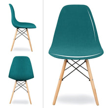 Load image into Gallery viewer, Dining Chair Cover Lounge Armless Chair Protector Stretchable Slipcovers for Dining Room Living Room Seat Cover For Shell Chair Washable Removable Armless Shell Chair Cover And Home Hotel Slipcover Seat Case